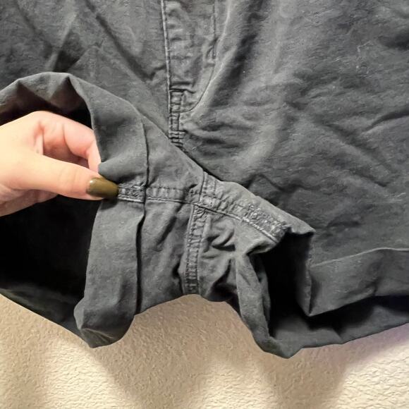 Universal Thread High Waist Shorts Black Cotton Stretch Dark Wash Sz S - Picture 5 of 9